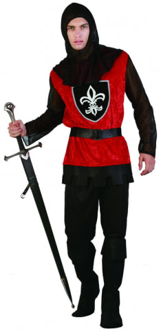 Black Knight Medieval Costume
